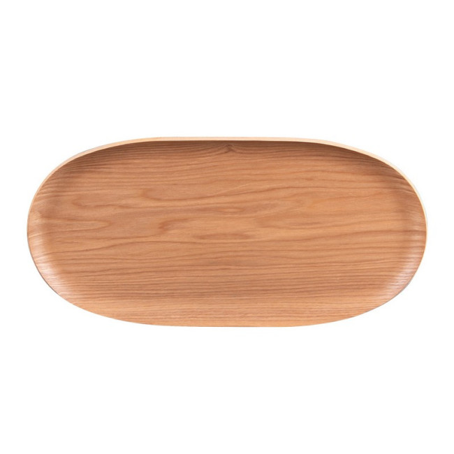 Plateau ovale Bois Naturel, Table Passion