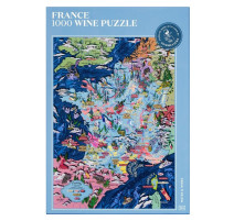 Puzzle de 1000 pièces Les Vins de France, Water & Wine