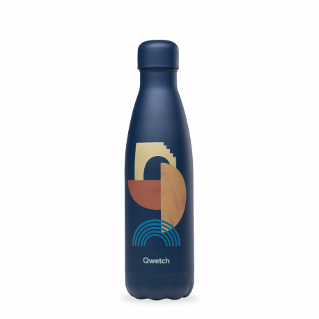 Bouteille Isotherme Abstract Moonlight 500 ml, Qwetch