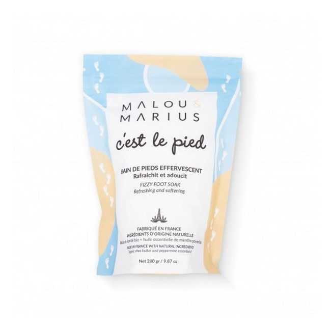 Bain de Pieds Effervescent, Malou & Marius