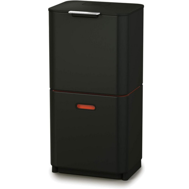 Poubelle Totem Max 60L Noir, Joseph Joseph