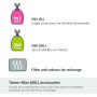 Poubelle Totem Max 60L Noir, Joseph Joseph