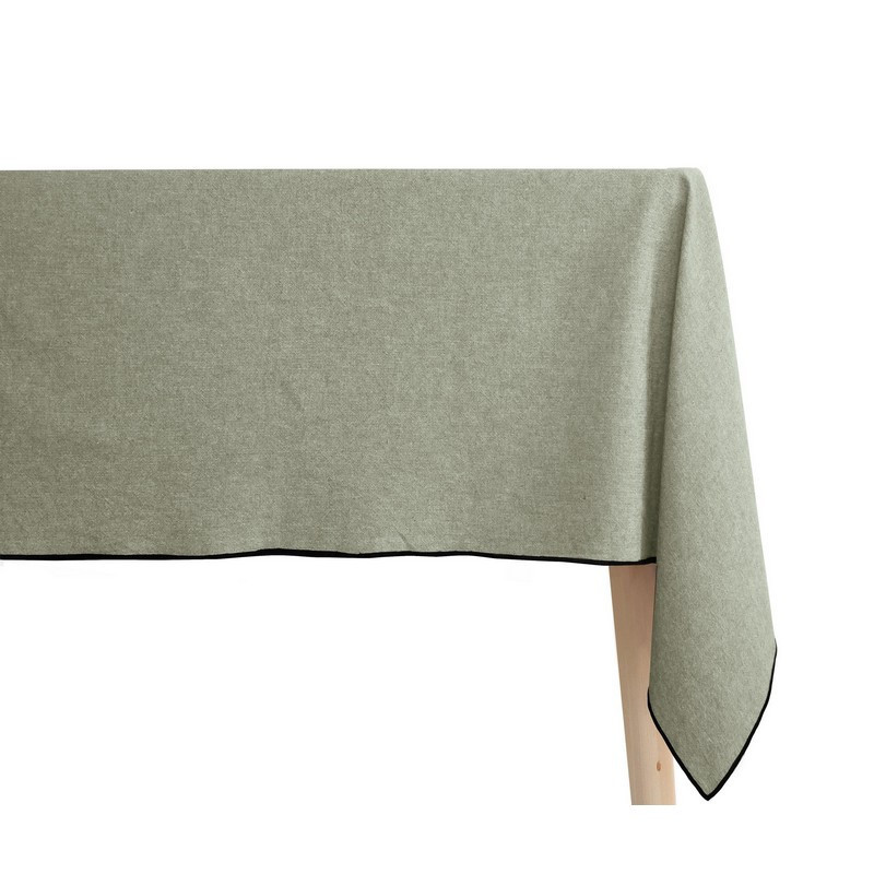 nappe coton lavé hono opale, vent du sud 160 x 300 cm - vent du sud