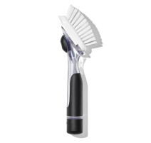 Brosse à vaisselle distributrice de savon avec manche, Oxo