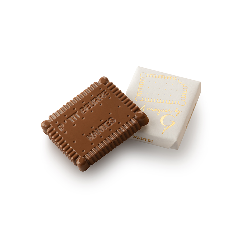 Vincent Guerlais - P'tit Beurre Individuel, Vincent Guerlais Chocolat au lait - Vincent Guerlais