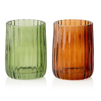Gobelet Strié en Verre, Andrea House