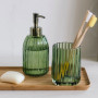 Pompe à Savon Strié en Verre, Andrea House