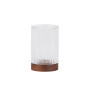 Gobelet de salle de bain en Verre et Acacia, Andrea House