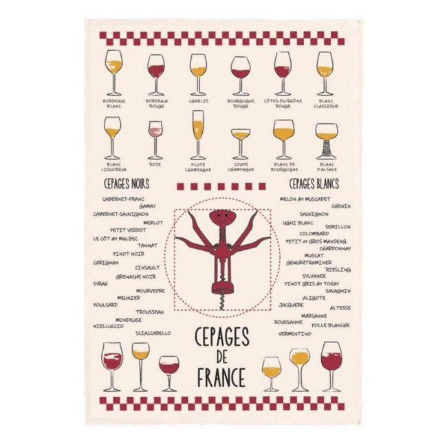 Torchon Vins et Cépages Ecru, Winkler