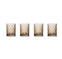 Coffret 4 verres Dubaï Ambre, WD Lifestyle