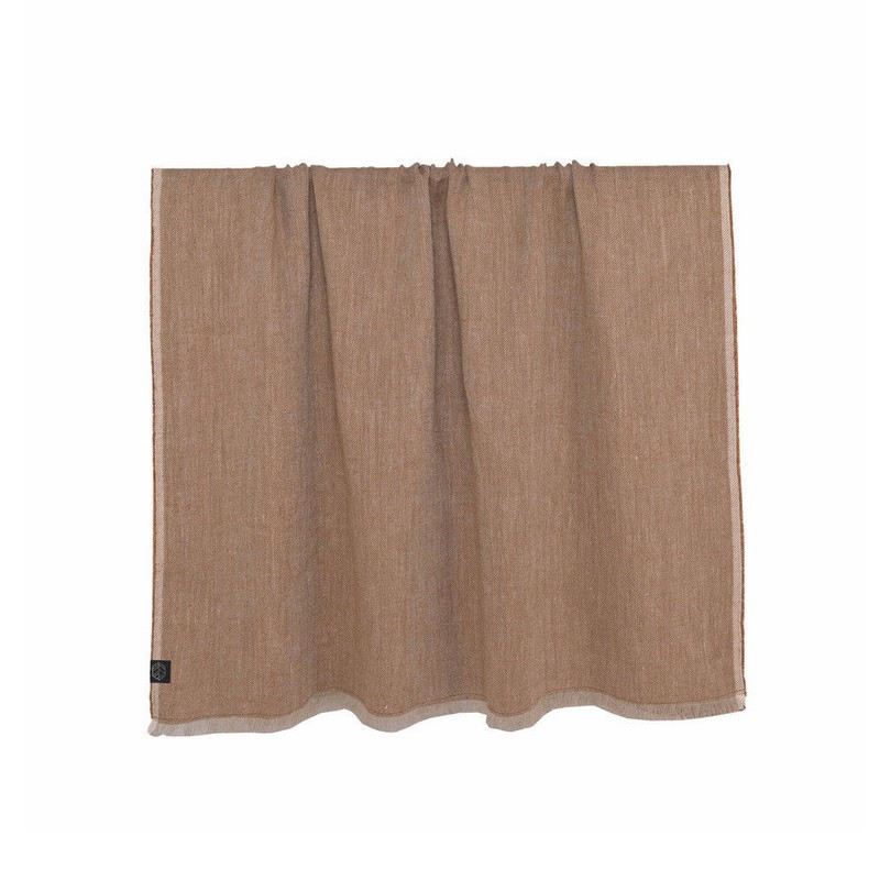 Plaid en Lin Cuba, Haomy Daim - HAOMY TEXTILE