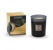 Bougie parfumée initiale 180g Vanille d'Or, Esteban