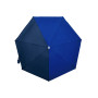 Micro-parapluie bicolore Bleu Roi & Bleu Nuit Victoire, Anatole