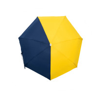 Micro-parapluie bicolore Jaune & Bleu Nuit Sidney, Anatole