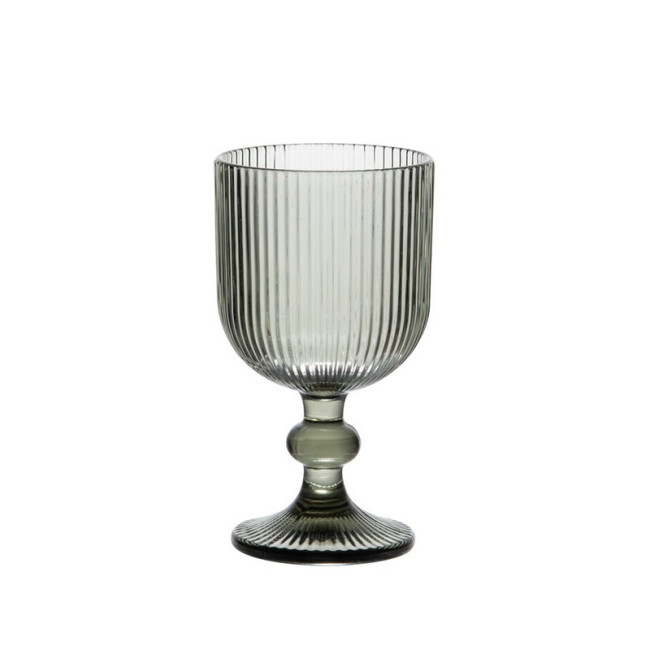 Coffret 6 verres 25 cl Dolce Gris, Table Passion