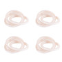 4 ronds de serviette Alaska, Table Passion