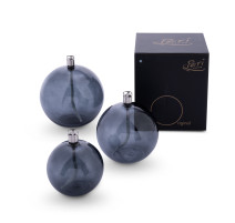 Lampe à Huile ronde Grey, Peri Design