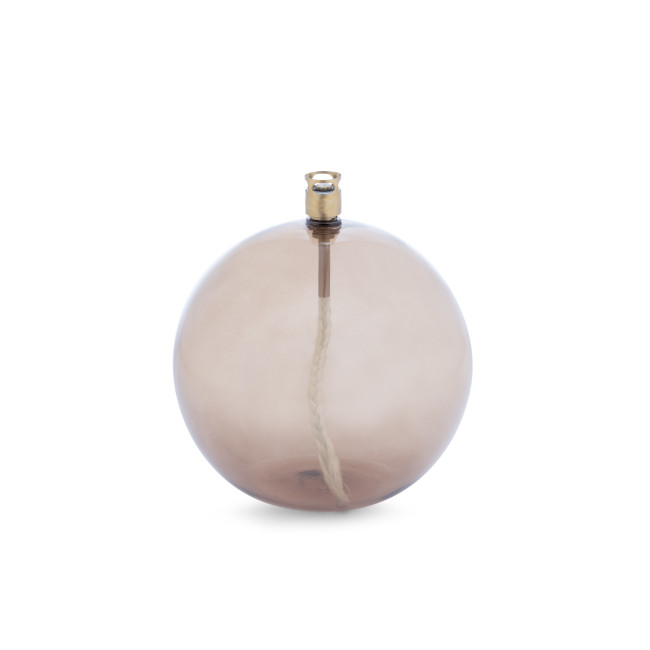 Lampe à Huile ronde Champagne, Peri Living
