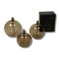 Lampe à Huile ronde Champagne, Peri Living