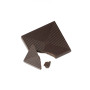 Réglette de 15 carrés de chocolats assortis, Café Tasse