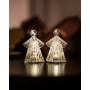 Set 2 Anges 10,5 cm Alberte, Sirius