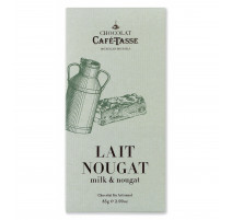 Tablette de chocolat Lait Nougat, Café Tasse