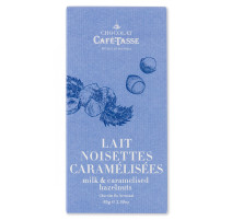 Tablette de chocolat au Lait Noisettes Caramélisées, Café Tasse