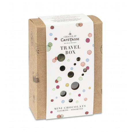Travel Box 50 mini-tablettes, Café Tasse