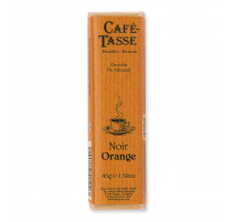 Barre de chocolat Noir Orange, Café Tasse