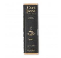 Barre de chocolat Noir 60%, Café Tasse