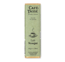 Barre de chocolat au Lait Nougat, Café Tasse