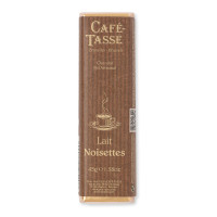 Barre de chocolat au Lait Noisette, Café Tasse