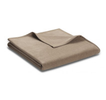 Couverture Uni Coton Noisette, Biederlack