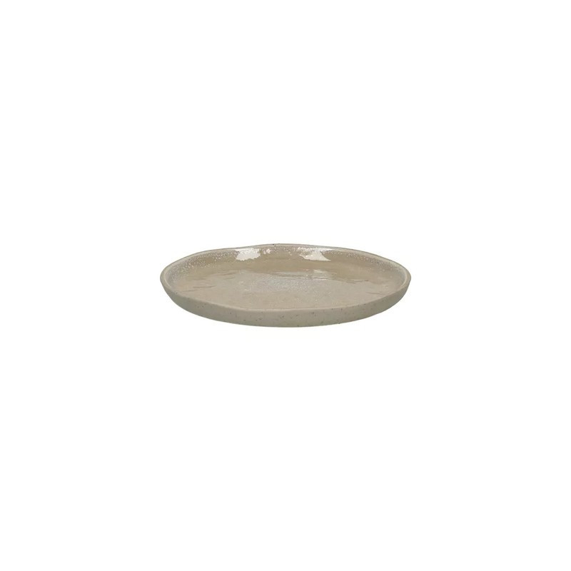 Pomax - Assiette en grès 12 cm Spiro, Pomax Coquillage - Pomax