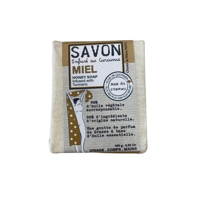 Savon parfumé Miel, Mas du Roseau