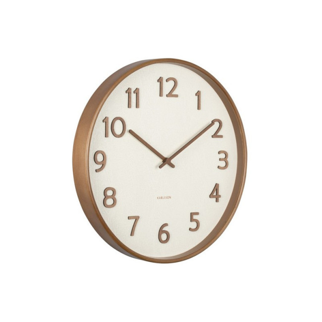 Horloge 40 cm Pure Ivoire, Karlsson