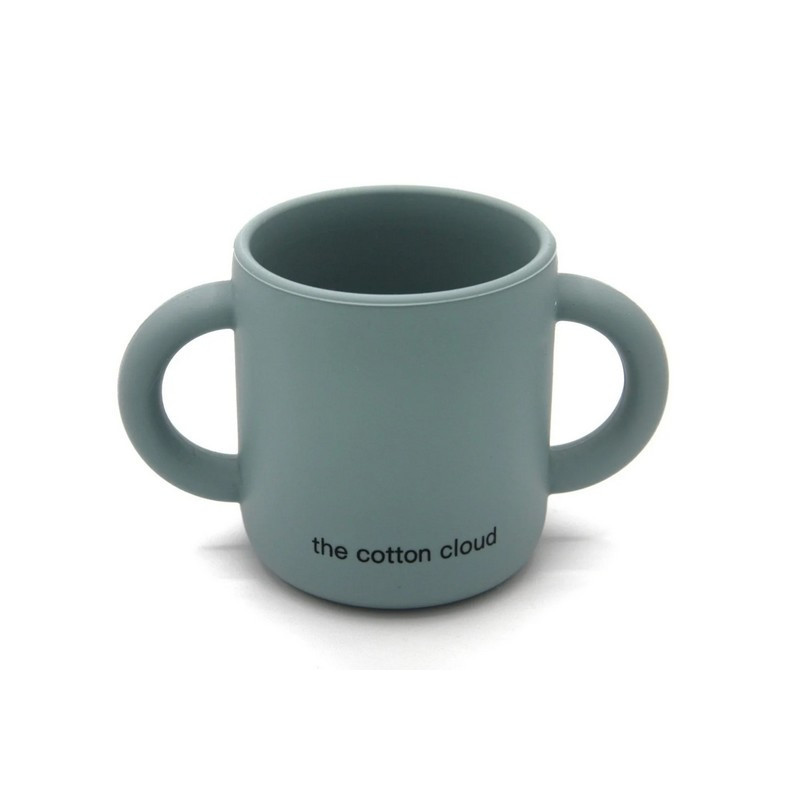 The Cotton Cloud - Gobelet en silicone, The Cotton Cloud Jade - The Cotton Cloud