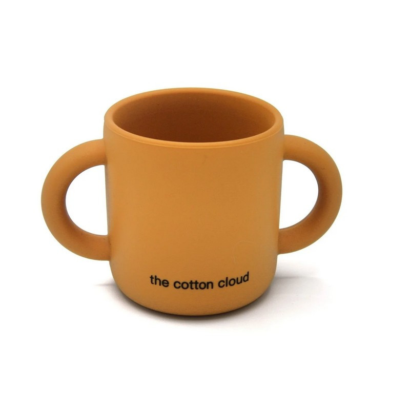 The Cotton Cloud - Gobelet en silicone, The Cotton Cloud Honey - The Cotton Cloud