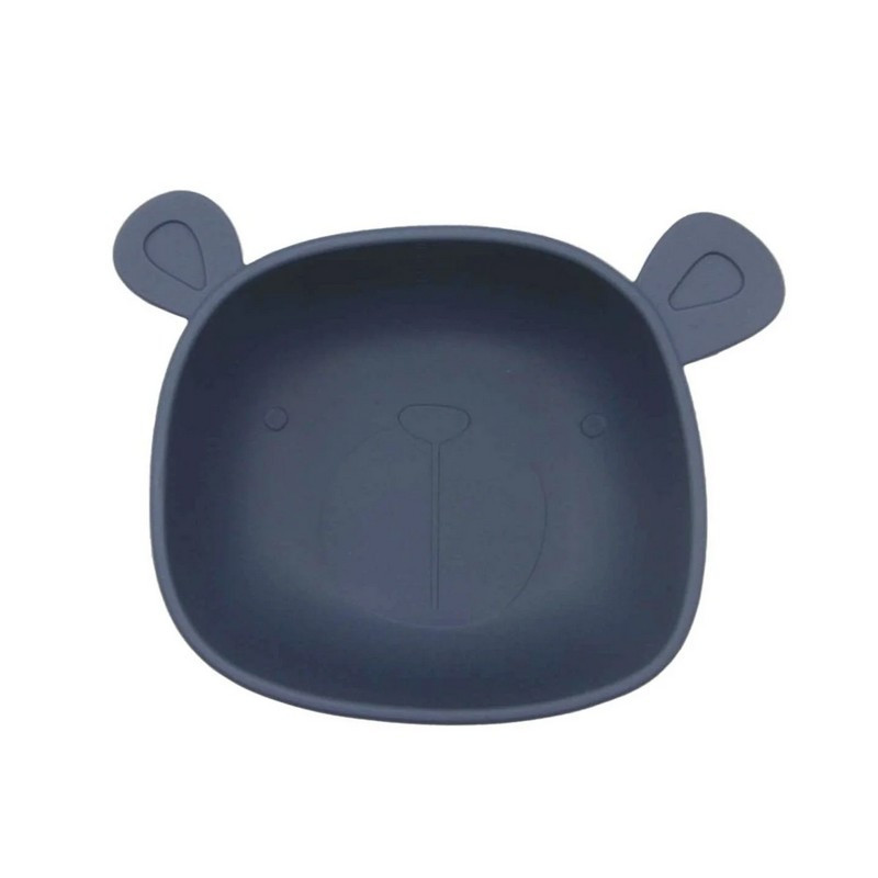 The Cotton Cloud - Bol en silicone Lili L'Ours, The Cotton Cloud Indigo - The Cotton Cloud