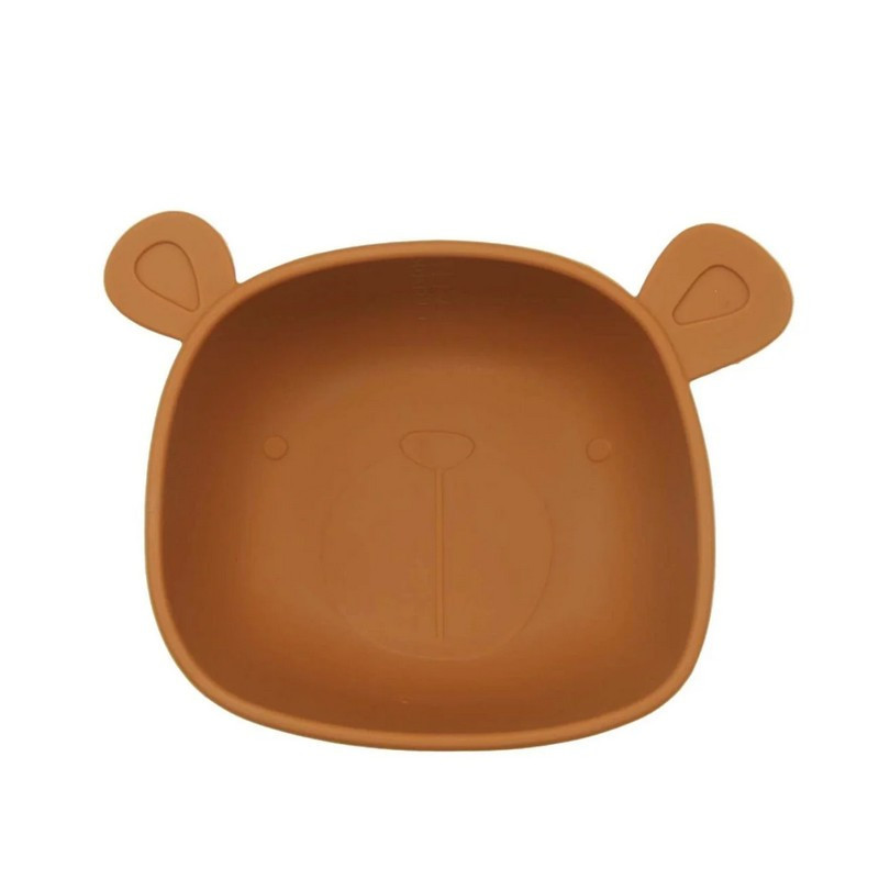 The Cotton Cloud - Bol en silicone Lili L'Ours, The Cotton Cloud Cannelle - The Cotton Cloud