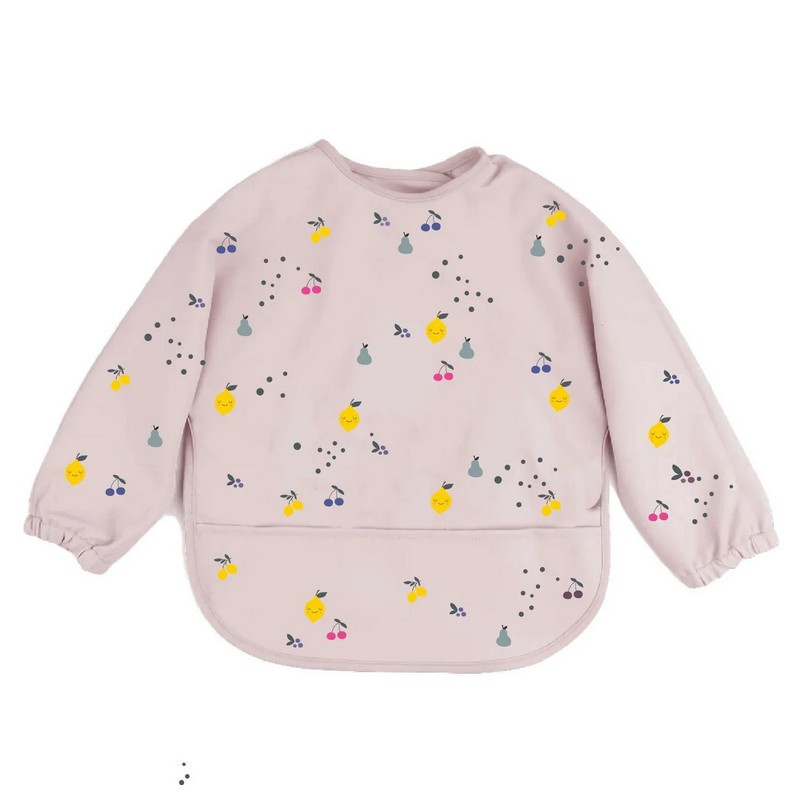 The Cotton Cloud - Bavoir à manches longues, The Cotton Cloud Fruity - The Cotton Cloud
