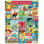 Puzzle 1000 pièces Voyage, Cavallini & Co