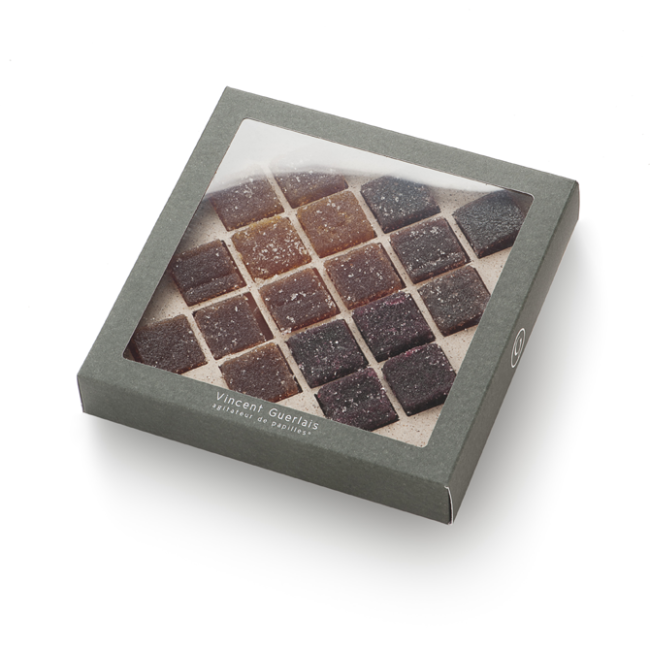 Coffret 18 pâtes de fruits, Vincent Guerlais