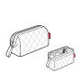 Trousse de toilette Travelcosmetic Rhombus Olive, Reisenthel