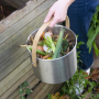 Seau à compost en Inox 7L, Pebbly