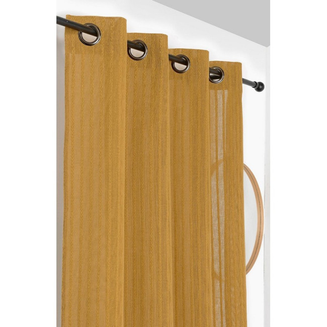 Rideau en chanvre 140 x 275 cm Tresse, Linder