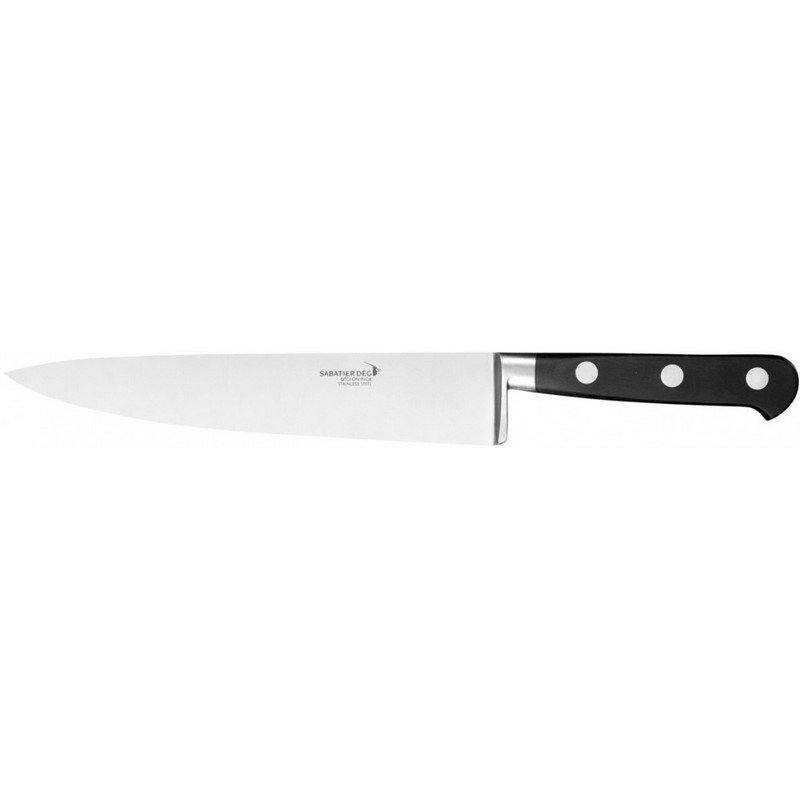 Couteau éminceur 20 cm Cuisine Idéale Sabatier Deg®, Déglon - DEGLON
