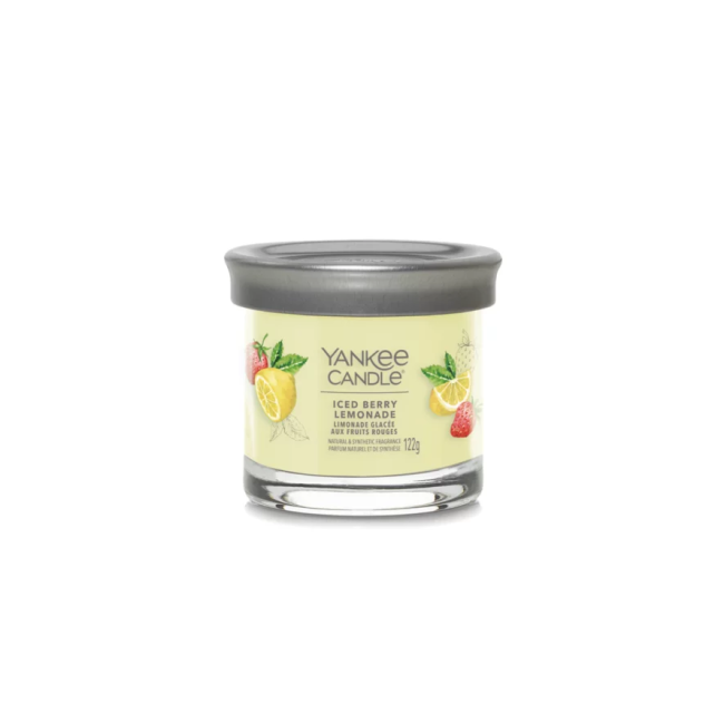 Bougie Parfumée Limonade glacée aux fruits rouges, Yankee Candle