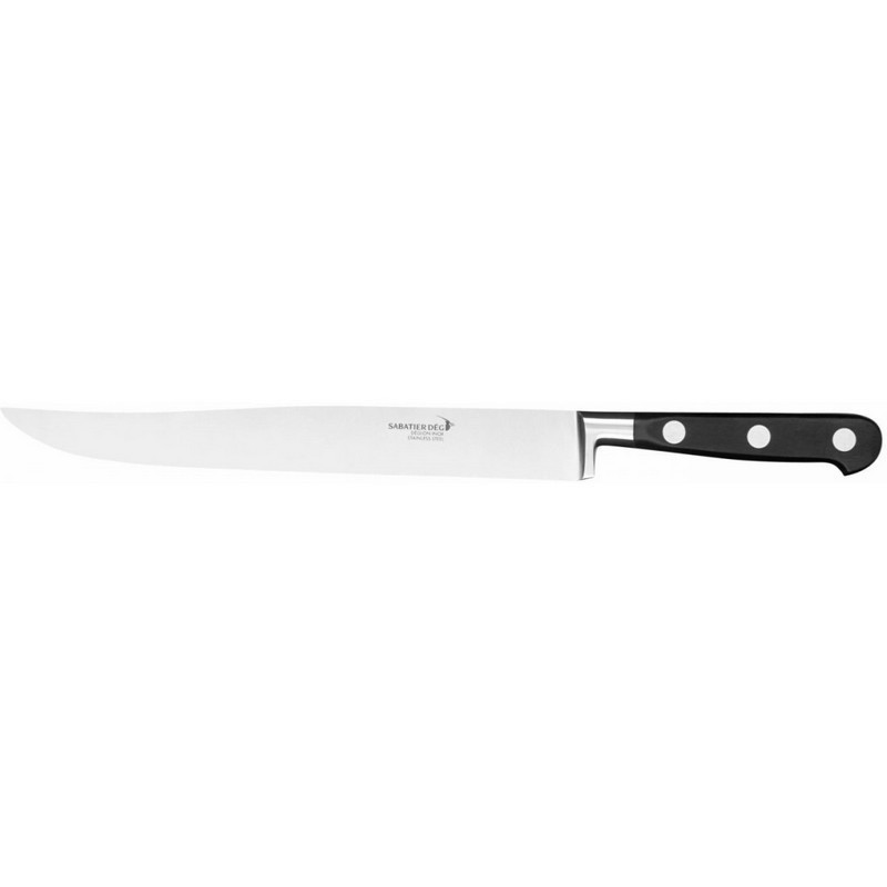 Couteau à découper Yatagan 22 cm Cuisine Idéale Sabatier Deg®, Déglon - DEGLON