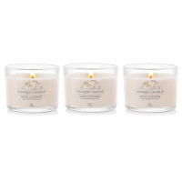 Coffret de 3 Bougies Votives Parfumées Cachemire Délicat, Yankee Candle